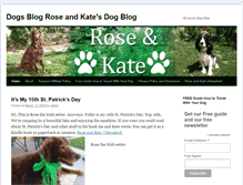 Tablet Screenshot of blog.roseandkate.com